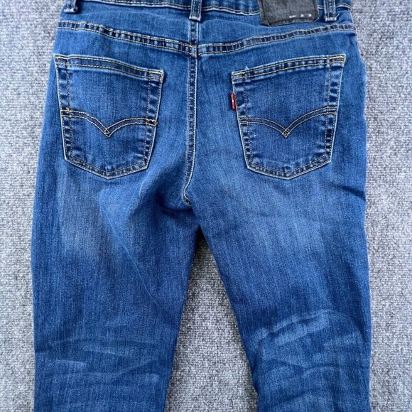 LEVI'S 511 Performance Slim Leg Jeans Women’s Size 16 Reg W28xL30 Blue Med Wash - Picture 8 of 16